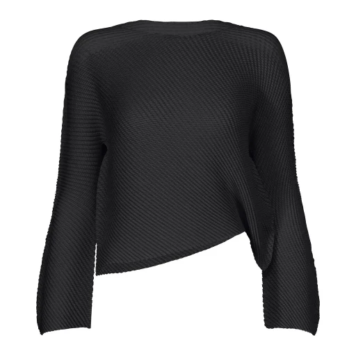 Shifted Misty Pleats