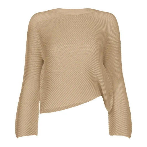 Shifted Misty Pleats