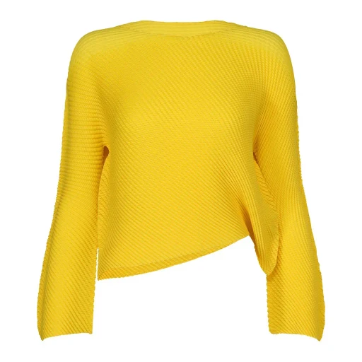 Shifted Misty Pleats