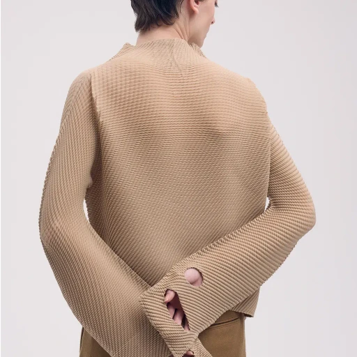 Shifted Misty Pleats