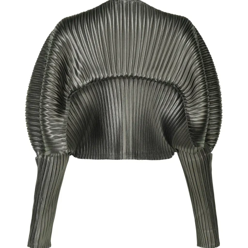 Glossed Metal Pleats