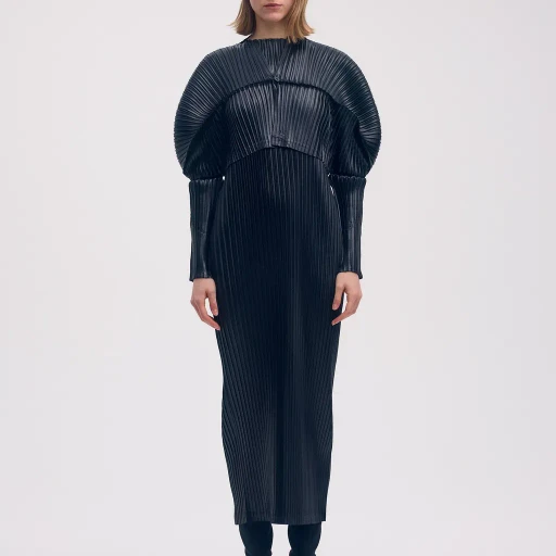 Glossed Metal Pleats