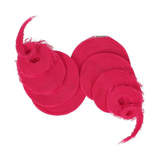 Feather Ramie Pleats Stole