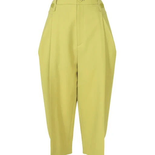 Belted Wool Pants