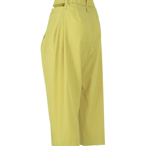 Belted Wool Pants