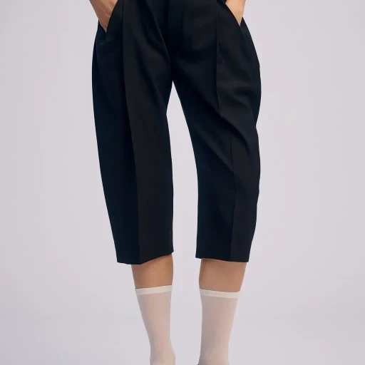 Belted Wool Pants