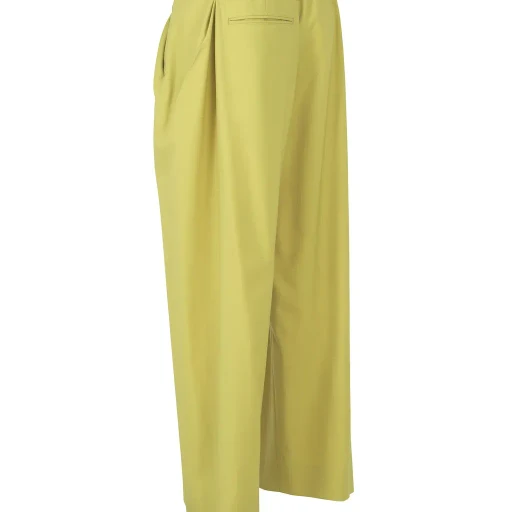 Belted Wool Pants