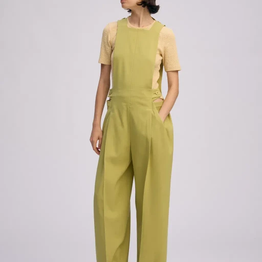 Belted Wool Pants