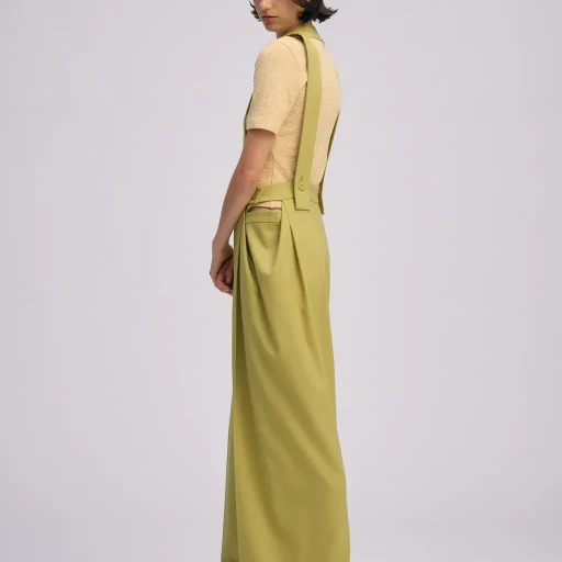 Belted Wool Pants