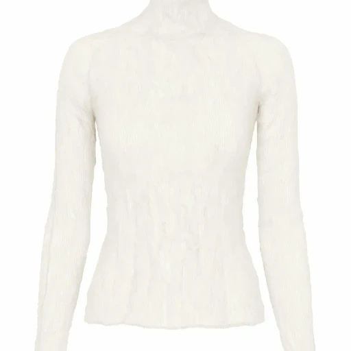 Chiffon Twist Bk/Wt-66