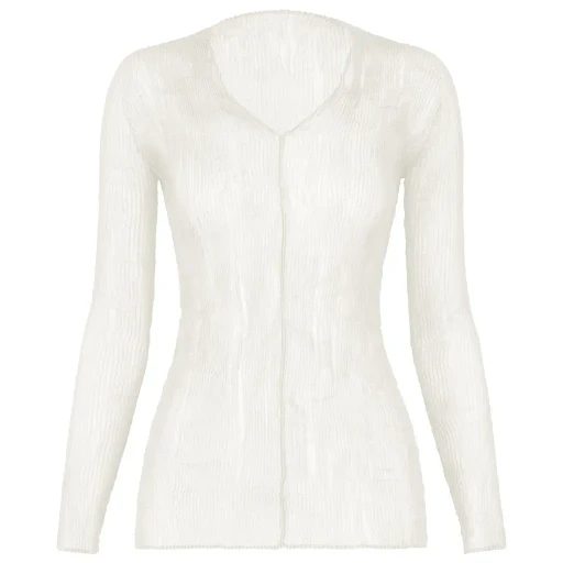 Chiffon Twist Bk/Wt-66