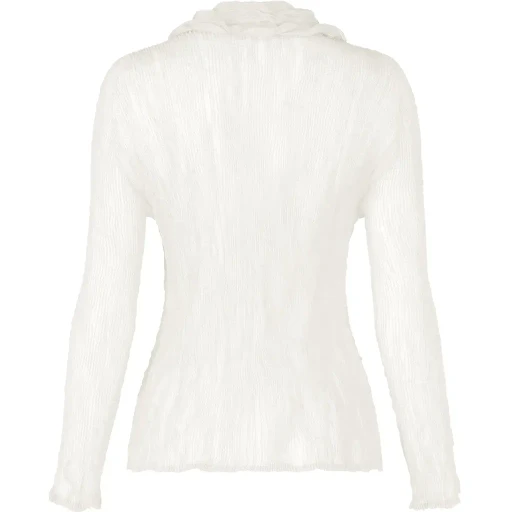 Chiffon Twist Bk/Wt-66