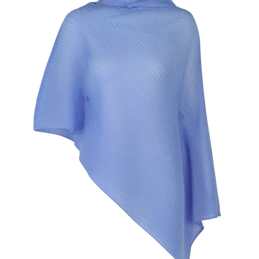Sheer Scarf Pleats