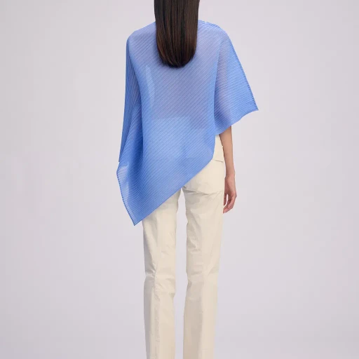 Sheer Scarf Pleats