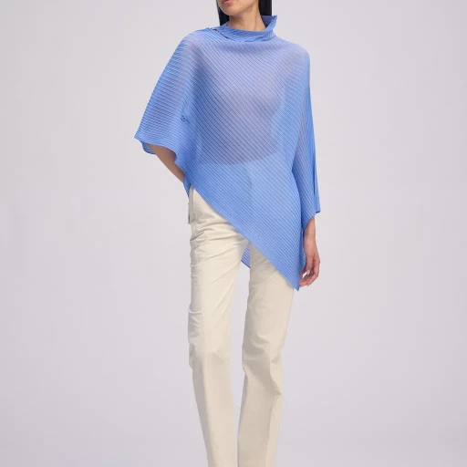 Sheer Scarf Pleats
