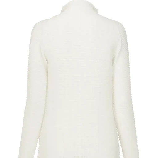 Wooly Pleats Bk/Wt-66