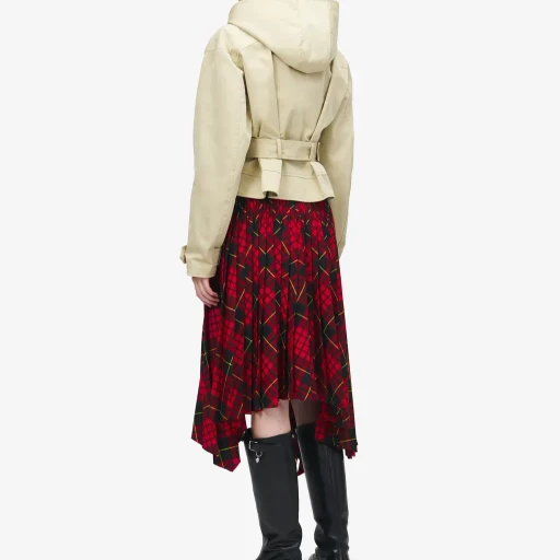 Belted Peplum Jacket