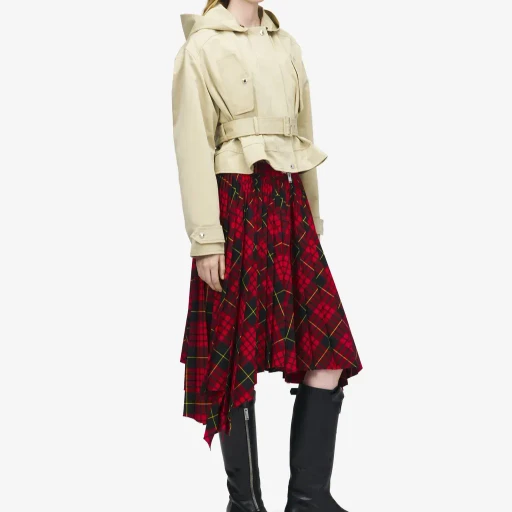 Belted Peplum Jacket