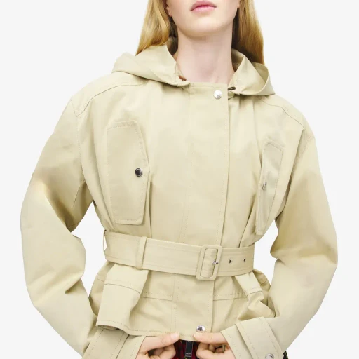 Belted Peplum Jacket