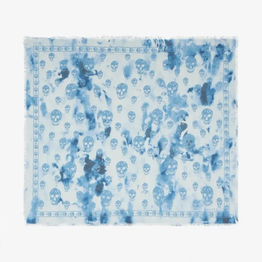 Bleached Classic Skull Foulard
