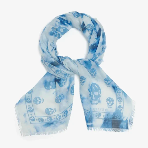 Bleached Classic Skull Foulard