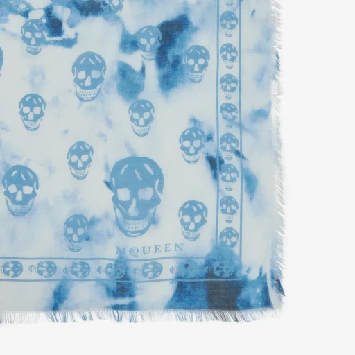 Bleached Classic Skull Foulard
