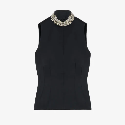 Chain Mail Embroidery Top