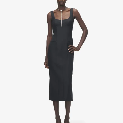 Corset Midi Dress