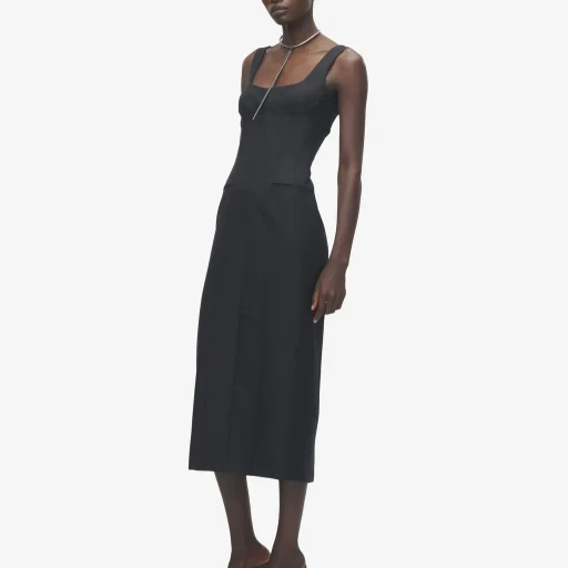 Corset Midi Dress