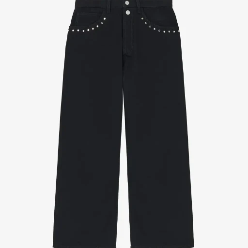 Cropped Denim Jeans