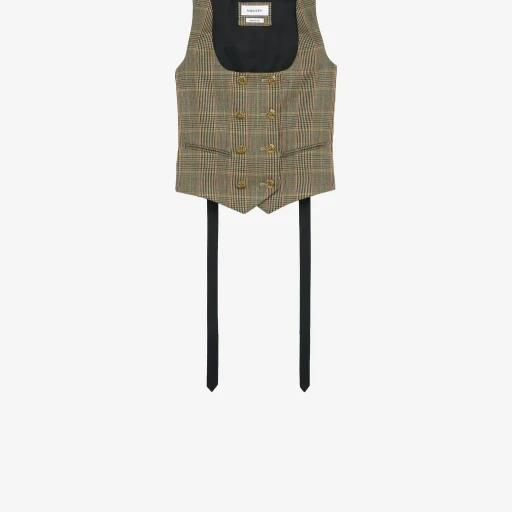 Country Check Waistcoat