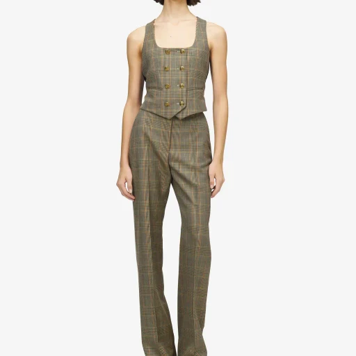 Country Check Waistcoat
