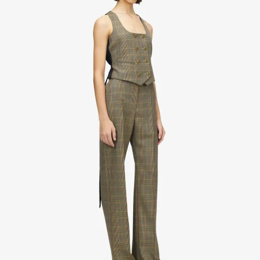 Country Check Waistcoat