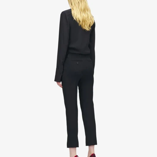 Cropped Tailored Trousers