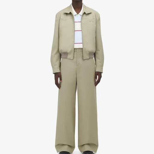 Cropped Harrington Jacket