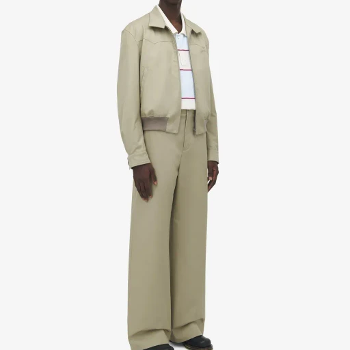 Cropped Harrington Jacket