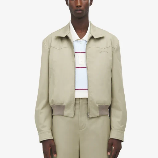Cropped Harrington Jacket