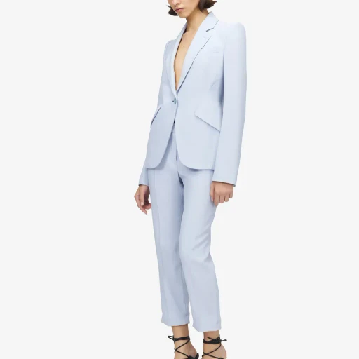 Cropped Tailored Trousers