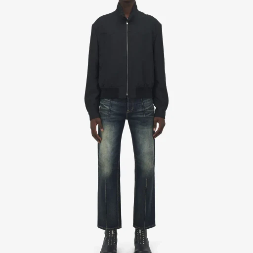 Cropped Harrington Jacket