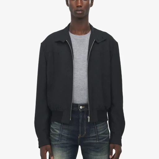 Cropped Harrington Jacket