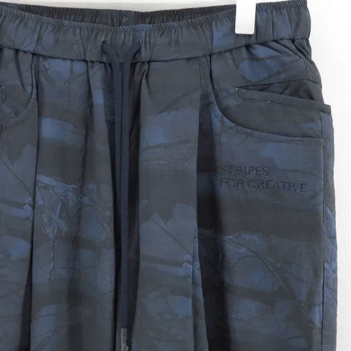 Wide Tapered Easy Pants