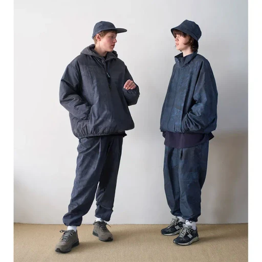 Wide Tapered Easy Pants