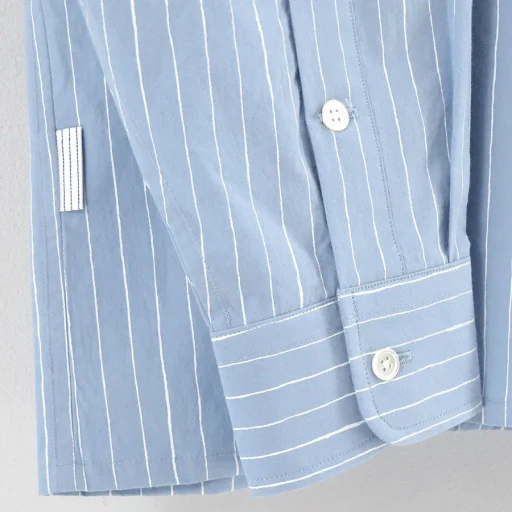 Cotton Stripekung Fu Shirt