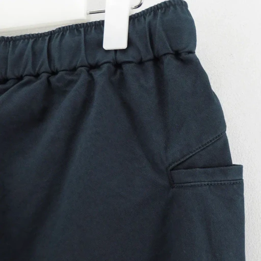 Wide Tapered Easy Pants