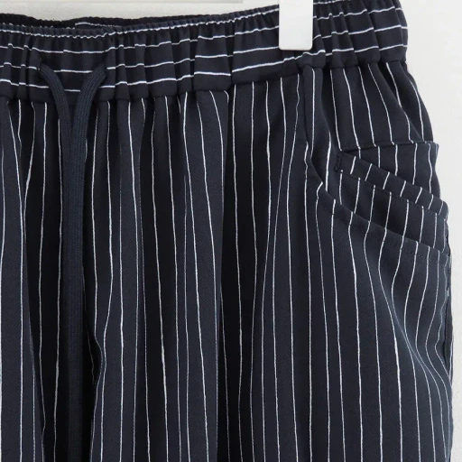 Stripe Super Wide Pants