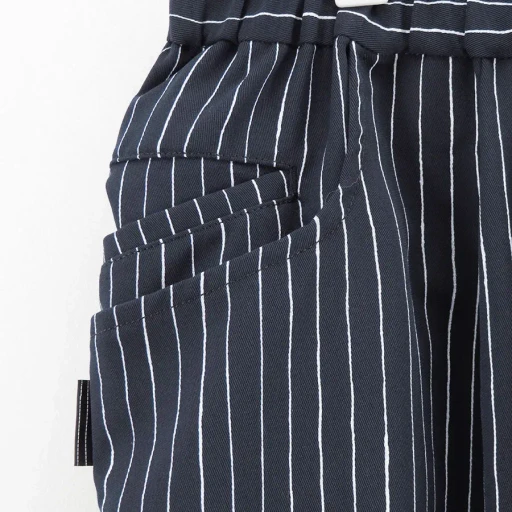 Stripe Super Wide Pants