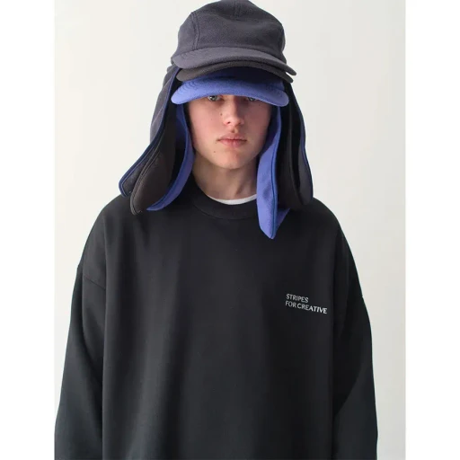 Fleece Hoodie Hat