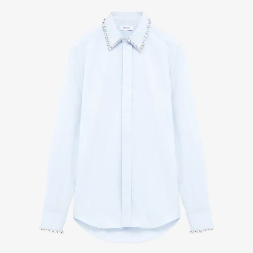 Crystal Embroidery Shirt
