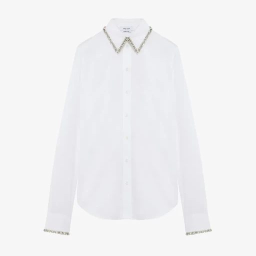 Crystal Embroidery Shirt