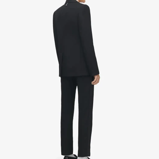 Crystal Embroidery Single-Breasted Jacket
